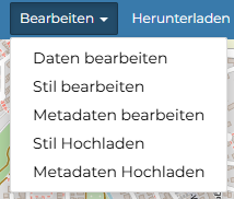 GeoNode Datensatz hochladen