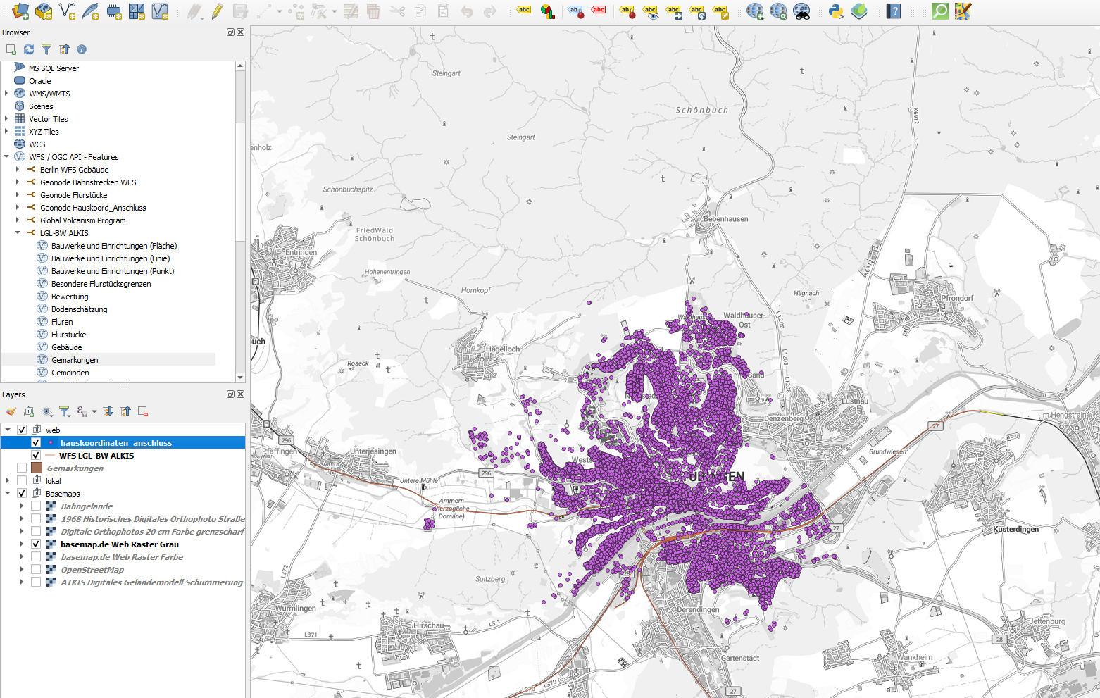 Geonode map